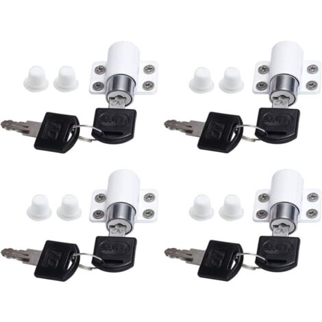 4-tlg. Schlosskerne Set Für Thule - Dachgepäckträger Sicherheitsschloss