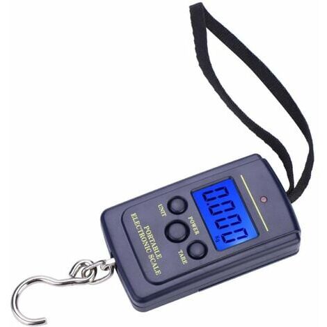 Elektronische Angelwaage Digital - Hängewaage Bis 100kg Mit LCD Display