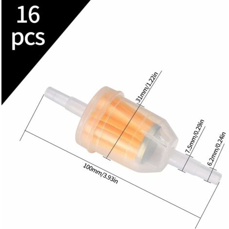 1 Stück Kraftstofffilter 5/16 Einlass Und Auslass  Produktbild-Vorschau 2