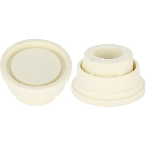 2x Poolleiter Rosettenplatte Edelstahl - Abdeckung Für 4,3cm Leiterrohre