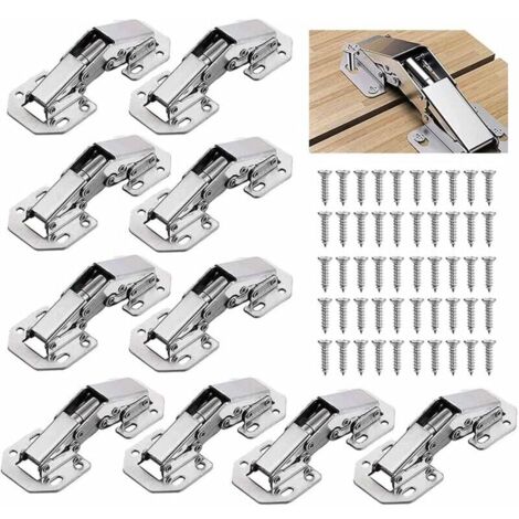 Produktbild von 1 Set Scharniere 10 Stücke Schranktürscharniere Vintage Schrank