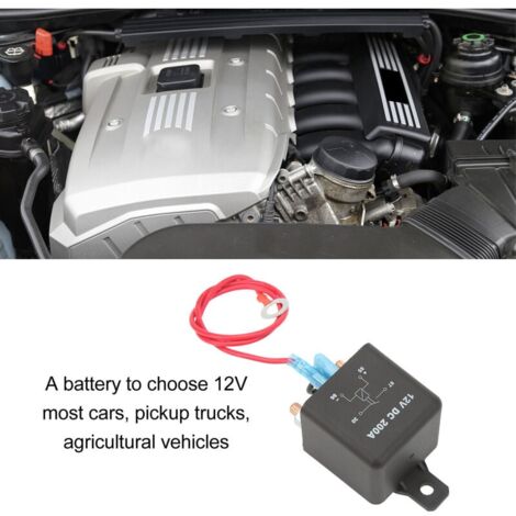 Batterie Trennschalter 12v 12V 500A KFZ Auto Batterie Trennschalter Stromschalter Isolator Ventilwächter Auto Diebstahl