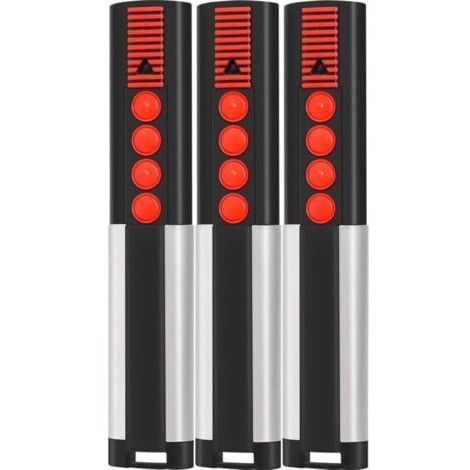 2x Garagentor Fernbedienung 433,92 MHz - Ersatz Für NICE Flo1r-s Flo2r-s Flo4r-s