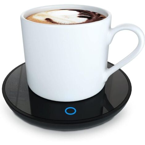 Chauffe-tasse USB Pour Bureau - Blanc - Maintien Café/thé à ~55°C - Design étanche Et Tactile - Portable