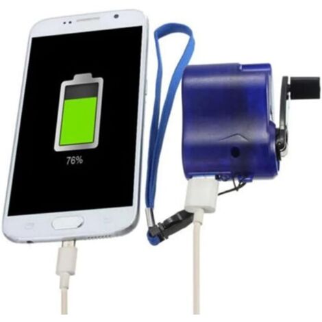Générateur à manivelle portable haute puissance avec prise USB pour le