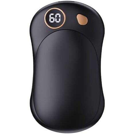 Chauffe-mains électrique Rechargeable Magnétique - 2 En 1 Avec LED - Pour Camping Et Hiver