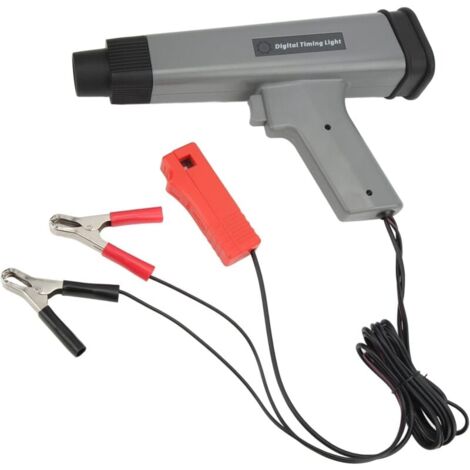 Luz De Sincronización Digital KZYEE Para Motor - 12V, Detector De Encendido Estroboscópico, Color Gris