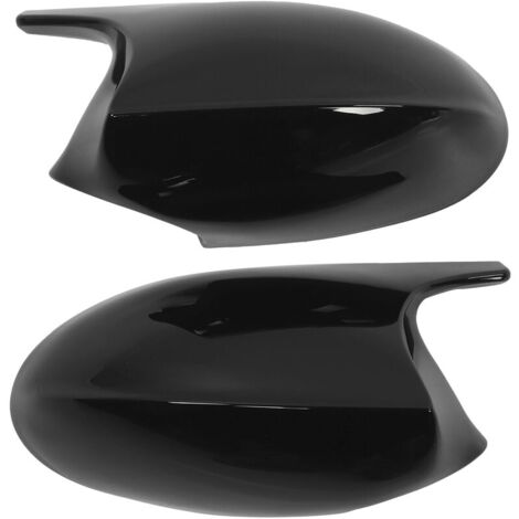 Walmeck Cappucci Copri Specchietti Laterali Stile M3 Nero Lucido Di