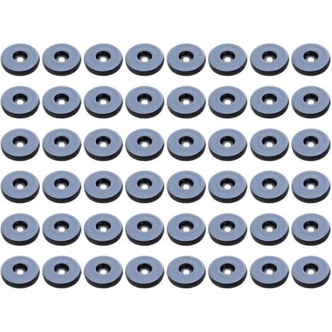 8-Pack Arandelas De Aislamiento De Goma, 1.2" OD 0.2" ID 0.4" De Grosor