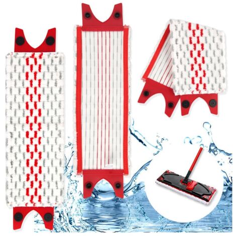 Ricarica Mocio Vilada Ricambi Panno Microfibra Per Mocio Vilada - 4 Pezzi 46x13.5cm - Per Ultramax/UltraMax Plus Vileda Ultramax - Foto 10