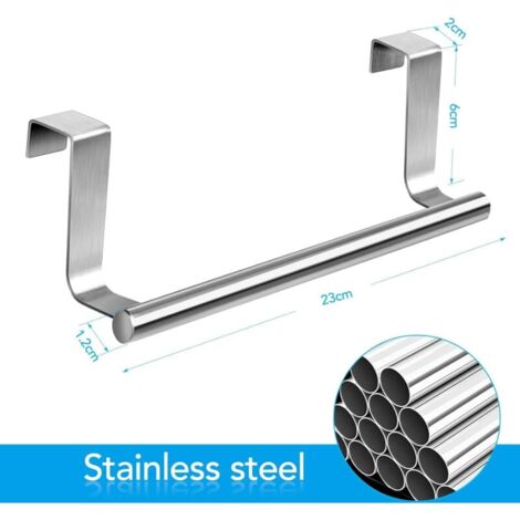 Mziart Toallero De Cocina, Paquete De 2 Toalleros Para Colocar Sobre La Puerta, Toallero Para Puerta De Armario, Colgador De Paños