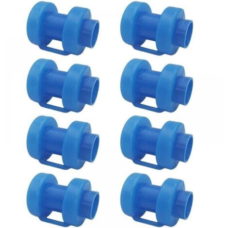 1 Juego De Tapas De Extremo Deslizantes De Tubo Con Cadena | Cuotas Sin