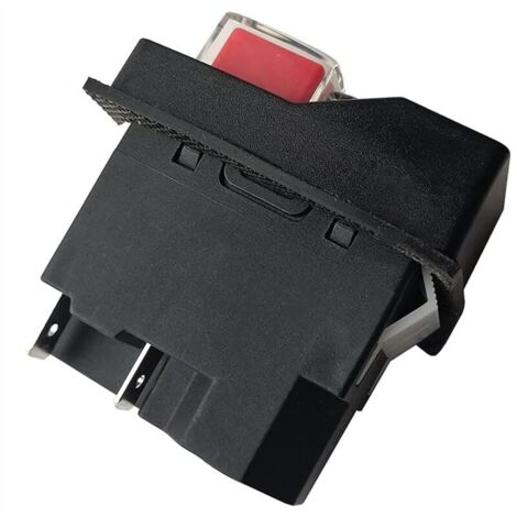 Interrupteur électromagnétique KJD17 220V 4 Broches - Pour Outils De Jardin, Machines, Protection Surtension