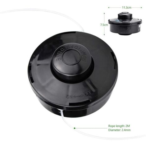 Cabezal De Desbrozadora De Nylon - Repuesto Para E-Edge Pro (1 Unidad)