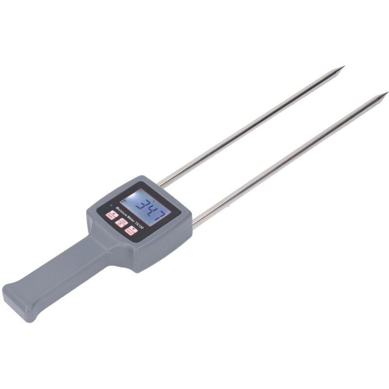 Misuratore Di Umidit&agrave; Digitale Per Legno E Pareti - Con Display LED