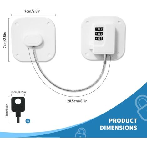 Lot De 4 Serrures Guard-a-Key D'occasion - Pour Agents Immobiliers, Boîte à Clés Sécurisée