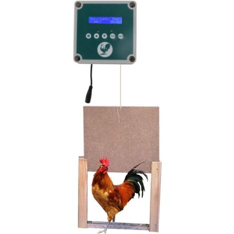 Apriporta Automatico Pollaio Con Timer - Elite, Per Galline, Alimentato A Batterie - Foto 5