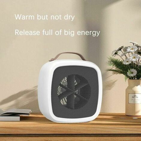 Termoventilatore Mowend YND-1200Y – 1500W PTC Ceramica, Oscillazione 75°, Modalità ECO, Termostato, Protezione Antiribaltamento E Surriscaldamento