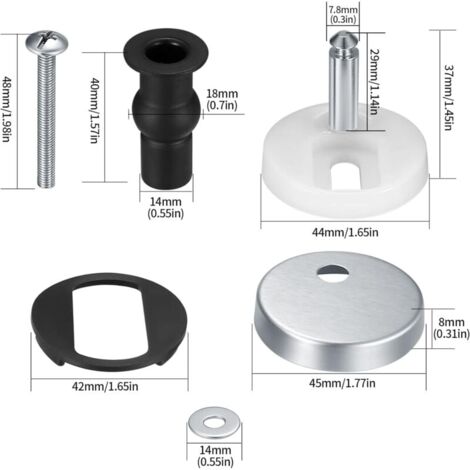 Cerniere wc a altri accessori per il bagno