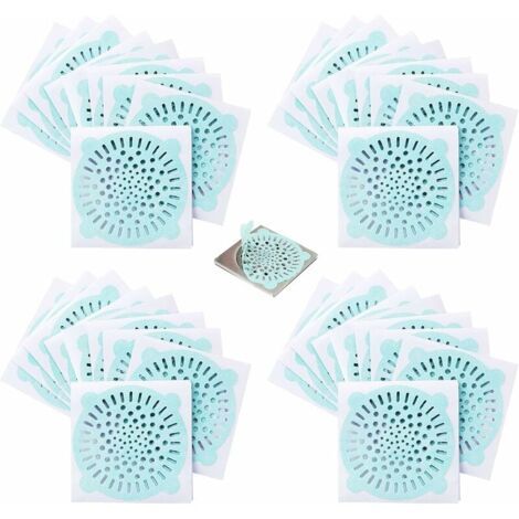 Set di 2 filtri per capelli in silicone per vasche da bagno