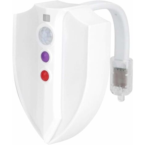 Kingcenton 2 Pezzi Lampada Notturne Igienici Bagno WC Led,Luce Notturna - Foto 3