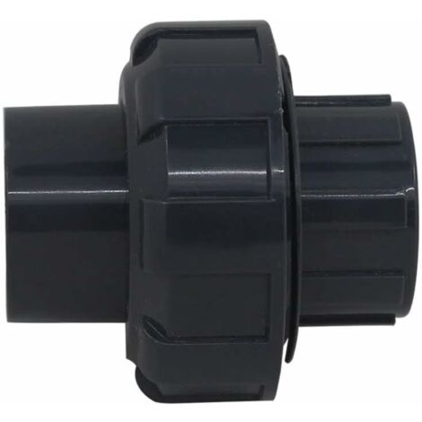Bocchettone PVC misto Filetto F + Incollaggio per Tubo Piscina Diam.50