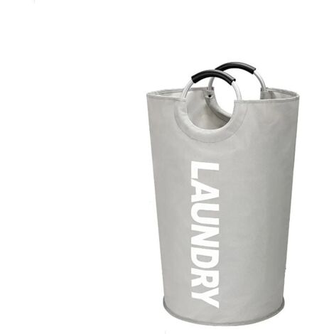 Portabiancheria DEA Woolly Hamper 50 Litri - Grigio, Pratico E Capiente - Foto 7