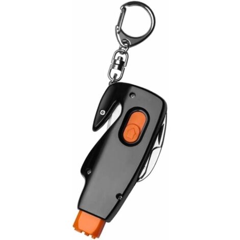 2 Martelli Di Emergenza Per Auto - Rompi Vetro E Taglia Cinture - Arancione, Kit Sicurezza Viaggio - Foto 9