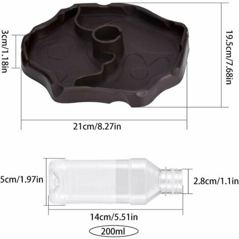 Distributore Acqua Per Rettili 2 In 1 - Ciotola Per Cibo E Acqua, Automatico Per Tartarughe, Criceti E Altri Animali - Foto 5
