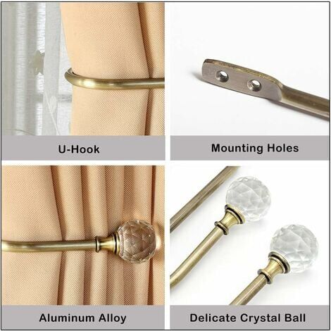 Appendino Da Muro 5 Confezione Ganci In Metallo Ganci For Cappotto Ganci Pesanti Ganci Da Parete For Cappotto, Cappello, Asciugamano, Sciarpa, Borsa, Chiave, Tappo, Tazza (dorata) Appendiabiti Da Muro - Foto 7