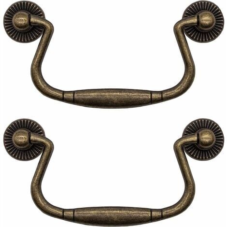 Bottoni Metallici 2 Fori Effetto Ottone Anticato - 6 Pezzi In 3 Misure (15, 20, 23 Mm) Per Cucito Creativo E Fai Da Te