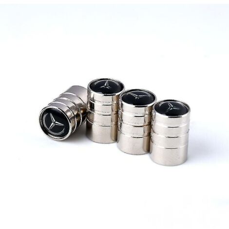 Set 8 Tappi Valvola Pneumatici In Acciaio Inox Mini – Coprivalvola Con Bandiera UK, Per Auto E Moto