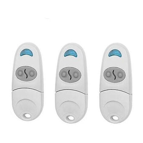 Set Di 3 Telecomandi Universali 433 MHz Per Cancelli Automatici - Codice Fisso - Foto 11
