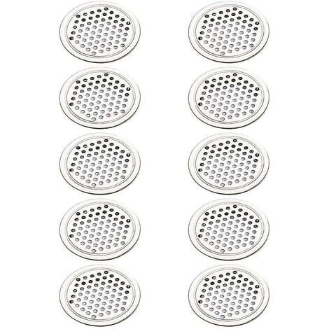 Griglia di ventilazione, 80 mm/100 mm/120 mm, in acciaio inox, rotonda, griglia di ventilazione, con protezione dagli insetti a flangia, per la ventilazione Griglia di ventilazione, 80 mm/100 mm/120 mm, in acciaio inox, rotonda, griglia di ventilazione, con protezione dagli insetti a flangia, per la ventilazione