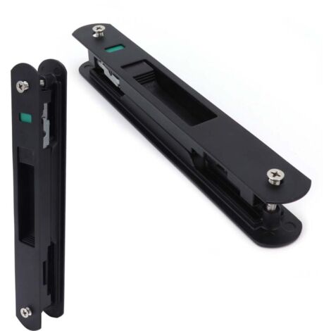 Serratura Gancio Yale Incasso B00702 Agb Per Porta Scorrevole Modello 701 Bordo Tondo Cilindro Frontale 22x168 Mm Entrata 50 Mm Acciaio Colore Nichelato - Foto 2