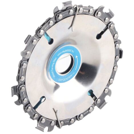 Disco Per Intaglio Legno 100mm - Per Smerigliatrice Angolare, Dorato - Foto 3