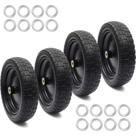 4 Ruote Per Camion, Pneumatici In Gomma Piena Resistenti Alle Forature 13 Pollici Fino A 120 Kg 87208536