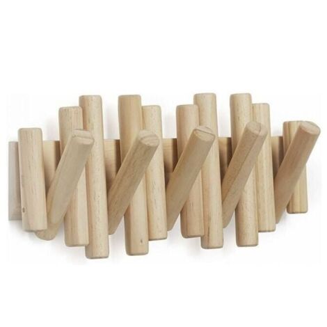 Artek Gancio da parete REB 014, rovere tinto nero | Finnish Design Shop