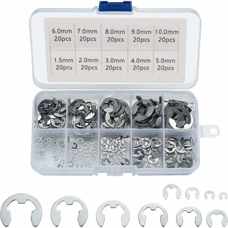 PATIKIL Anelli A Molla, 4Pz 33 Mm Anelli Rotondi In Metallo Neri Per Portachiavi Borsa Borsellino Cinturino Guinzaglio Cane Accessori Fai Da Te