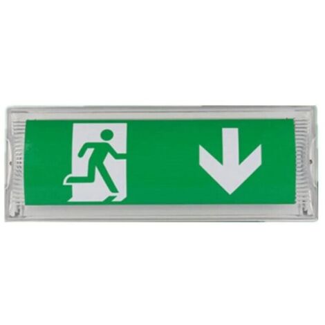 Luce Di Emergenza A LED - Con Batteria 3 Ore, 100 LED, Impermeabile, 4 Pittogrammi Di Uscita - Foto 9