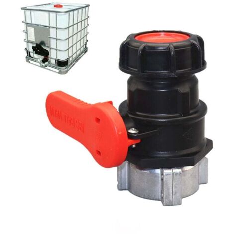 Adattatore Per Serbatoio IBC DN40 Da 62 Mm, Valvola A Farfalla Di Scarico Raccordi Per Scarico Olio Combustibile Valvola Ton 87955151
