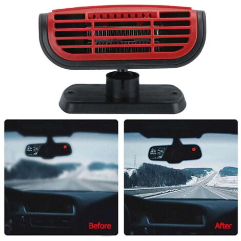 CONGARTENO Stufetta Auto Portatile 120W – Riscaldatore Per Parabrezza Antinebbia E Sbrinamento Veloce