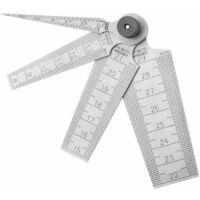 Spessimetro A Cuneo In Acciaio Inox - Per Misurazione Fori E Saldature, 0-15 Mm - Foto 4