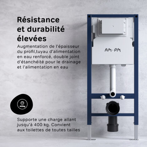 AM.PM Réservoir dissimulé à double flash Prime fit II12709