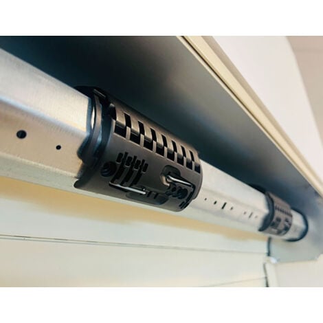 Volet Roulant Solaire Aluminium H120xL120 Anthracite 7016