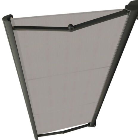 STORE DE TERRASSE COFFRE INTEGRAL MOTORISE RAL ANTHRACITE 3,6 X 3 DICKSON® GRIS
