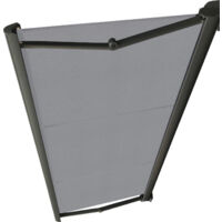 STORE DE TERRASSE COFFRE INTEGRAL MOTORISE RAL ANTHRACITE 3,8 X 3 TOILE DICKSON® SOURIS