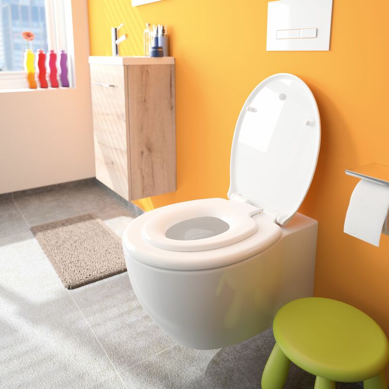 Pack WC Suspendu à poser (bâti-support, cuvette suspendue + son abattant) à  prix mini -GROHE - ANCONETTI