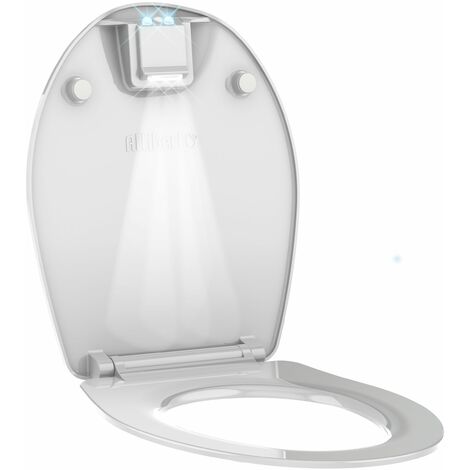 Allibert- Abattant WC en thermodur avec éclairage LED NIGHTY 2