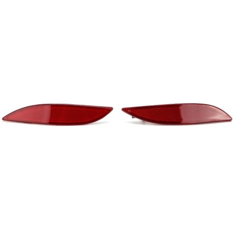 Tonysa – Paire de réflecteurs de pare-chocs arrière – Compatible Megane III et Fluence – Matériau ABS résistant à la corrosion – Installation simple - 265650004R